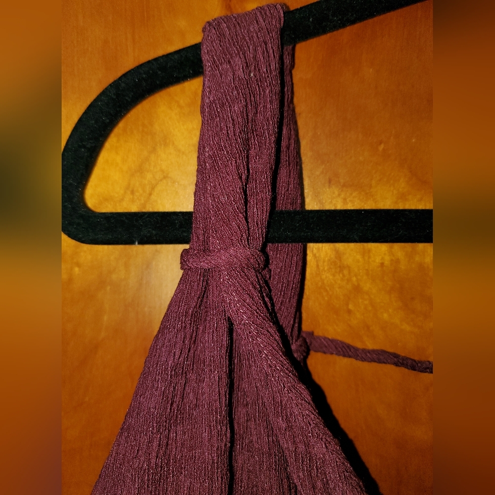 Free People Beach Martina Maxi Dress (Wine/Eggplant) - Picture 5 of 7